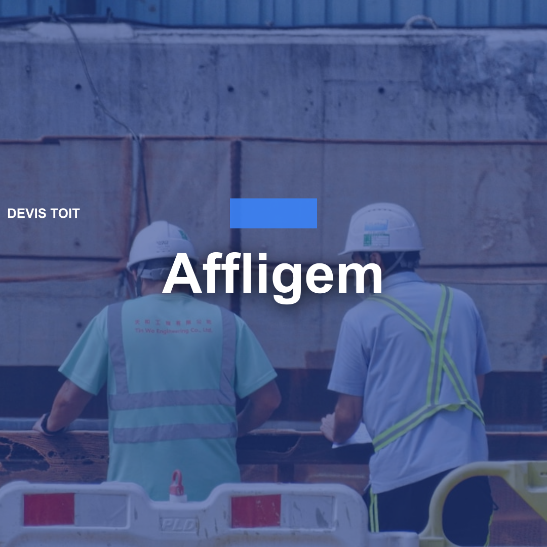 devis toiture Affligem