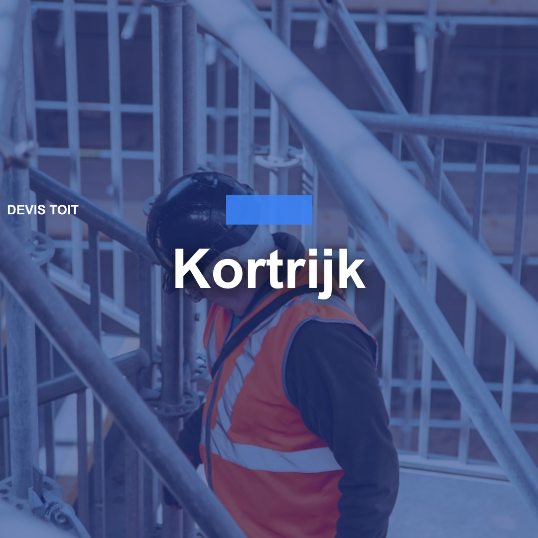 devis toiture Kortrijk