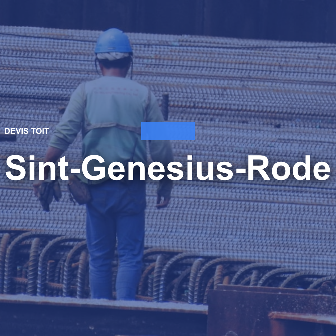 devis toiture Sint-Genesius-Rode