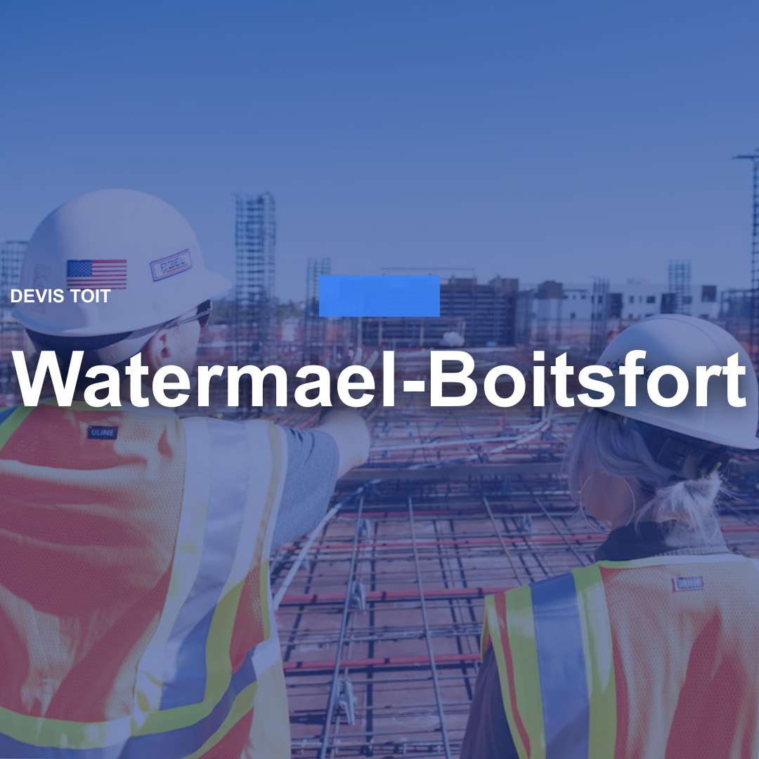 devis toiture Watermael-Boitsfort