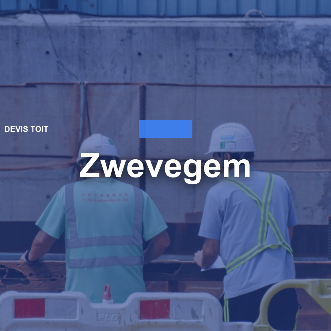 devis toiture Zwevegem