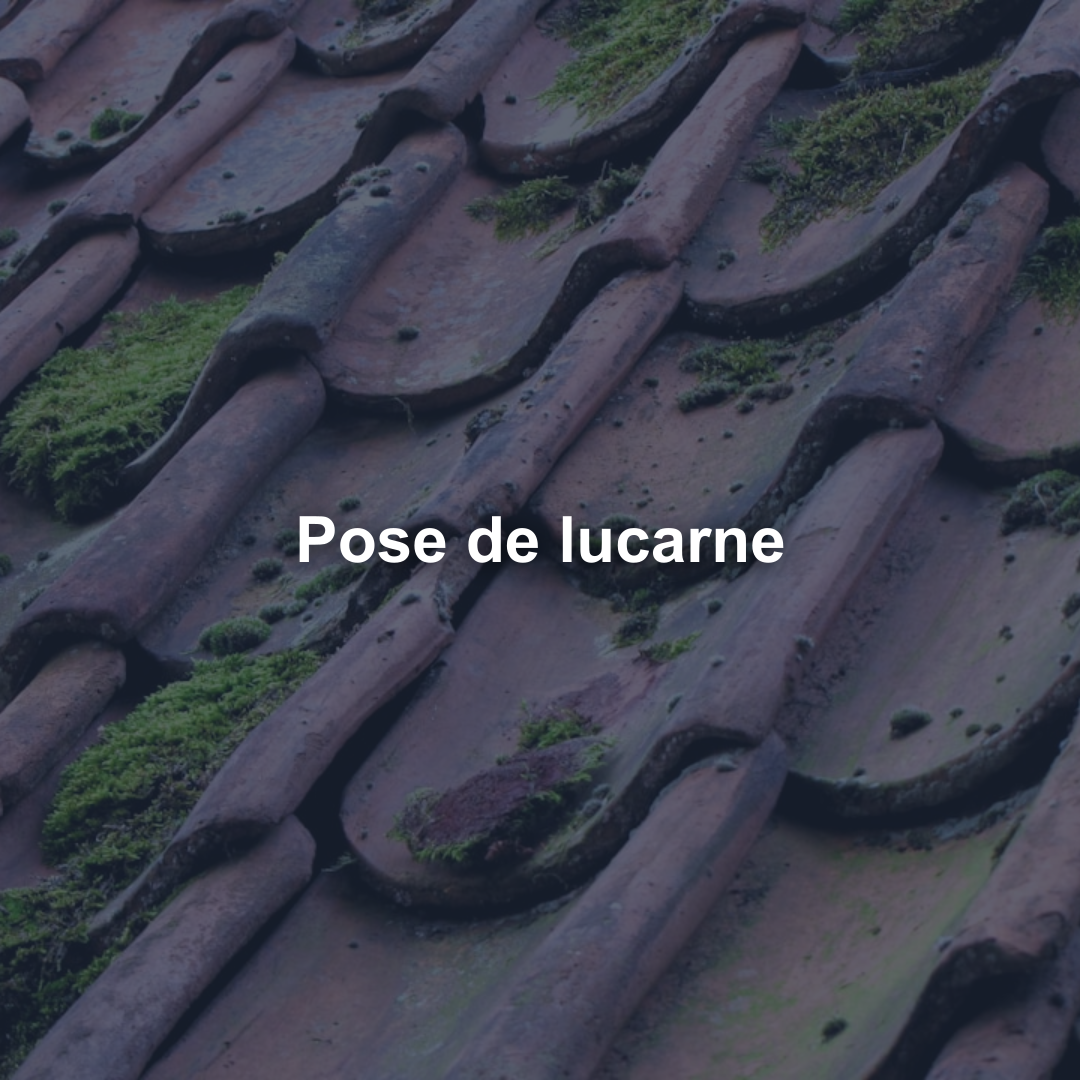 Pose de lucarne