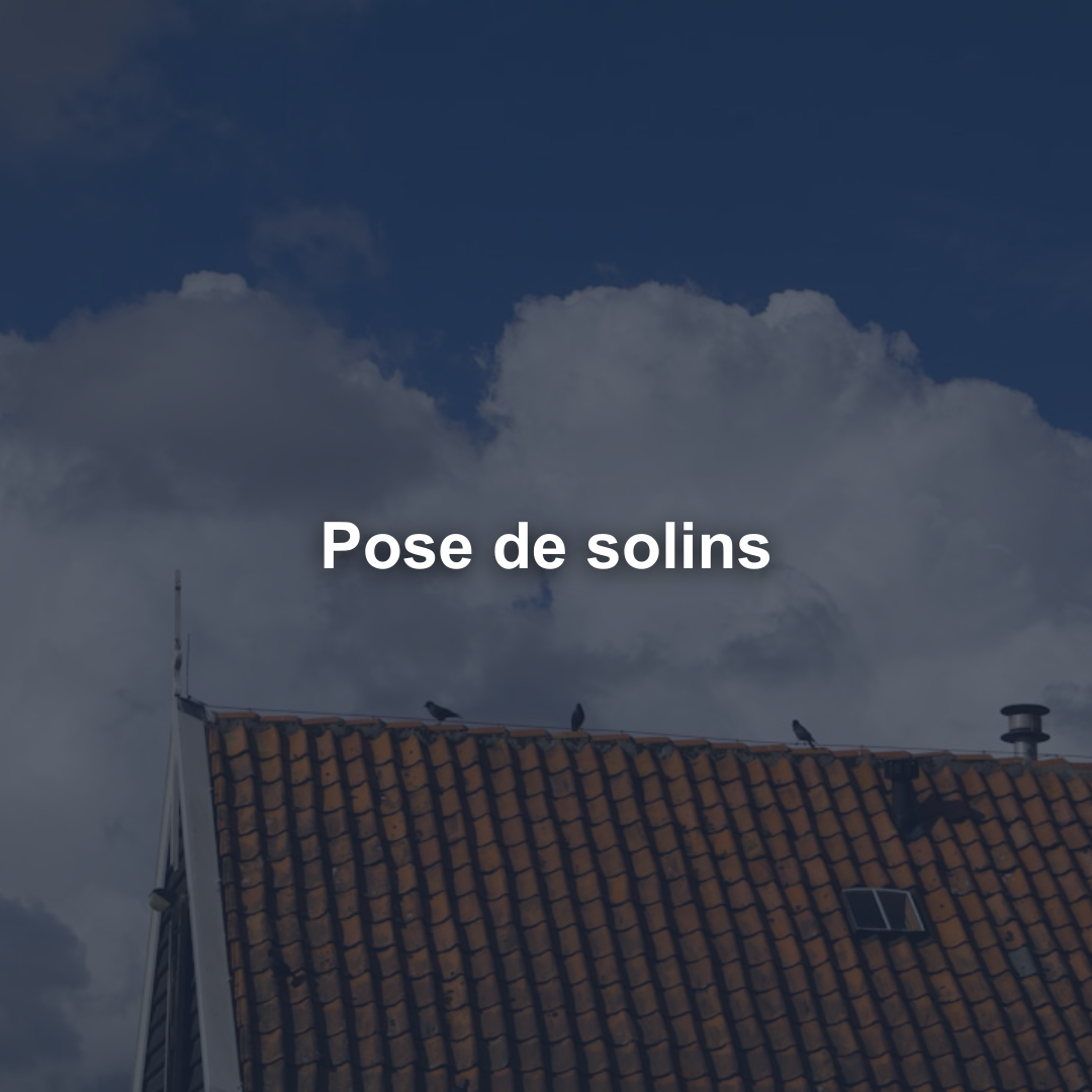 Pose de solins