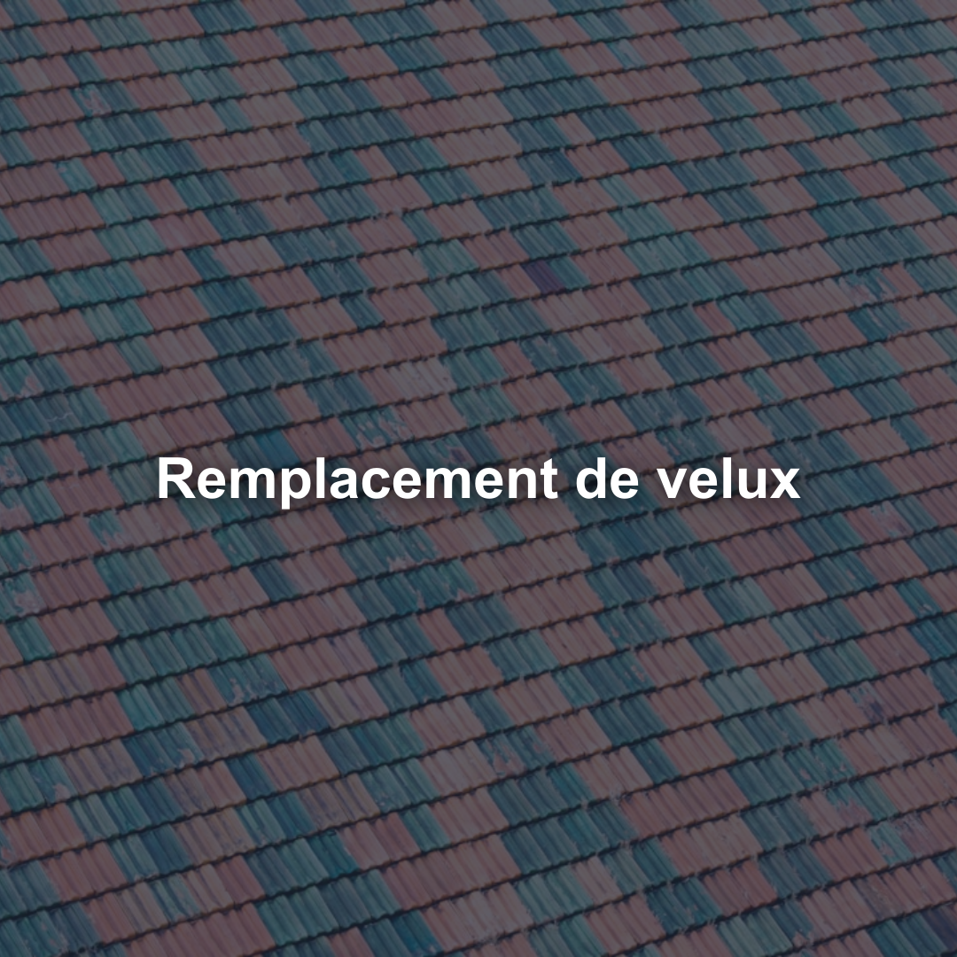 Remplacement de velux