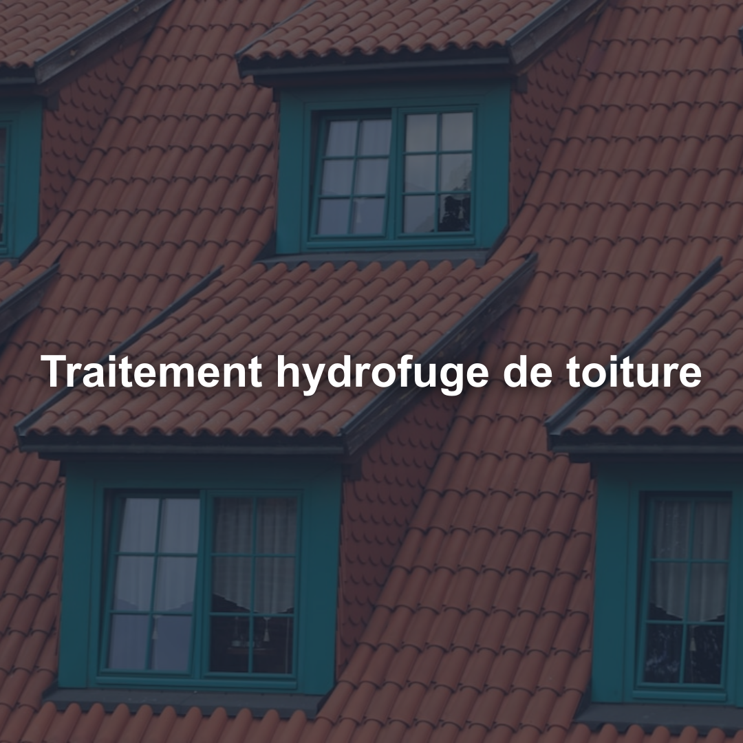 Traitement hydrofuge de toiture